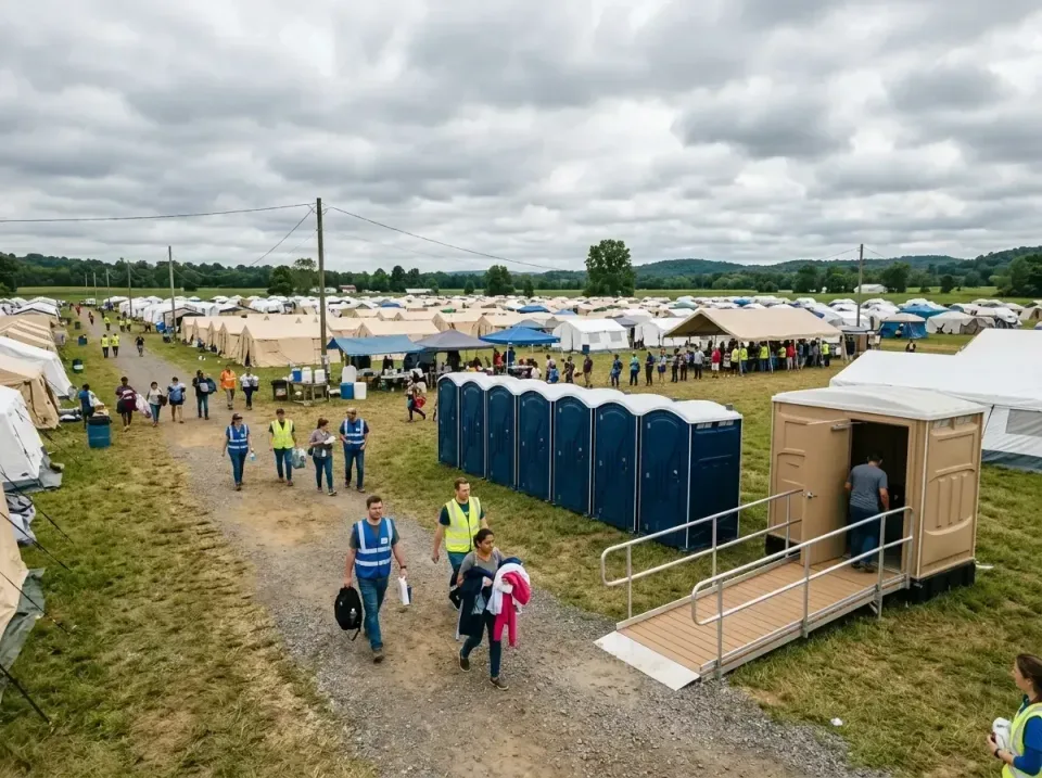 disaster-relief-camp-restrooms-010 — frequently asked questions, Dumpster & Portable Bathrooms Rental in Hallowell, ME
